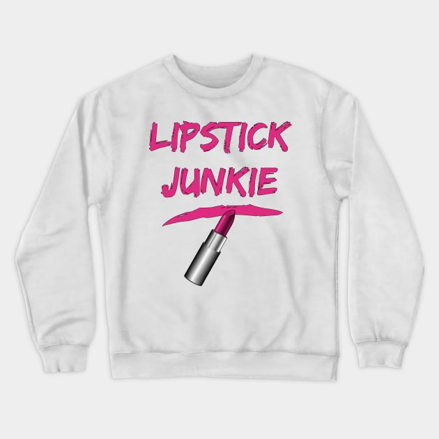 Lipstick Junkie Crewneck Sweatshirt by TTLOVE